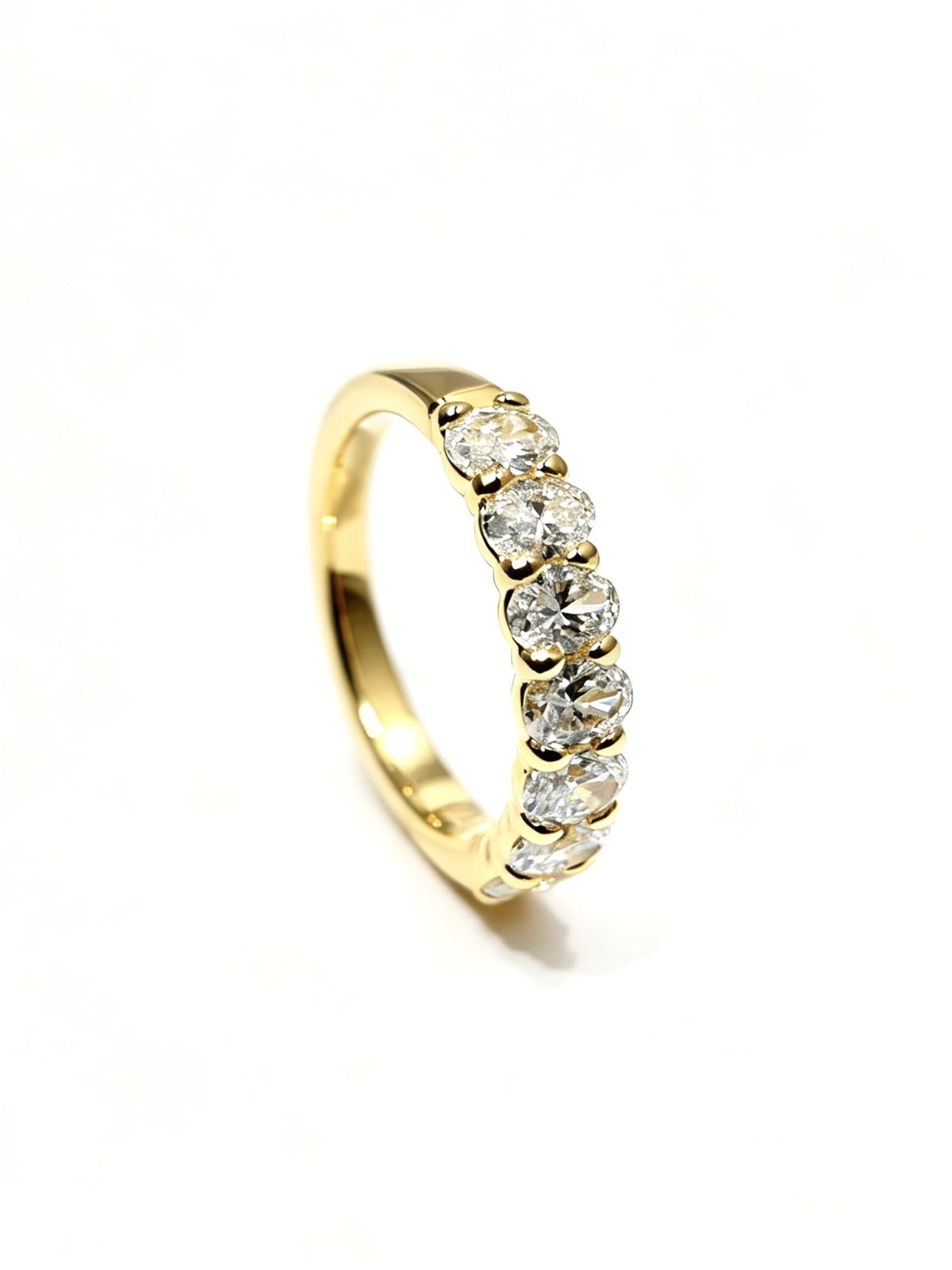 Sterling silver jewelry with a lab grown diamond setting from the ZKZ Jewelry collection