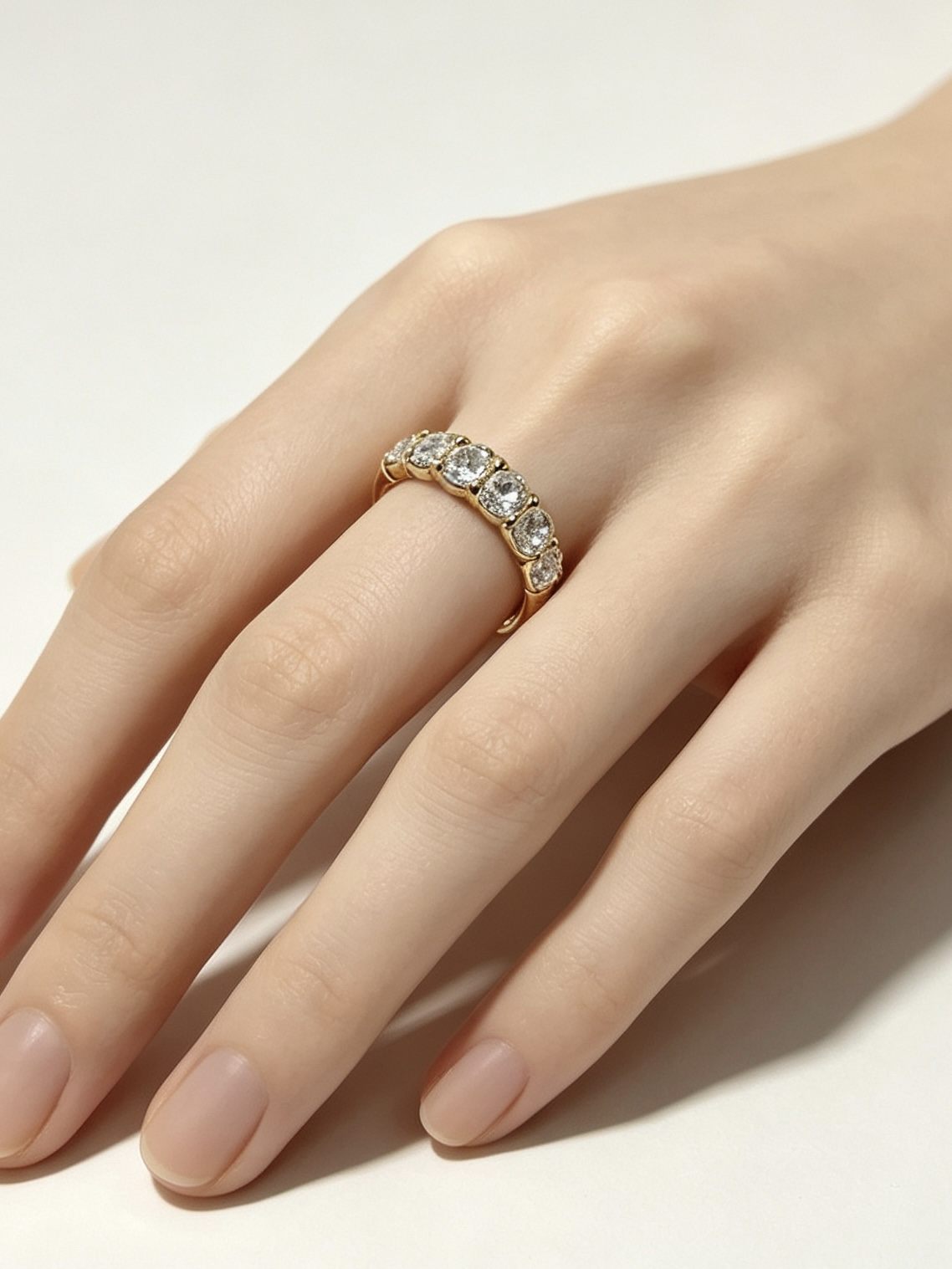 Sterling silver jewelry with a lab grown diamond setting from the ZKZ Jewelry collection